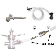 Quick Switch Draft Tap to C-Keg Kit