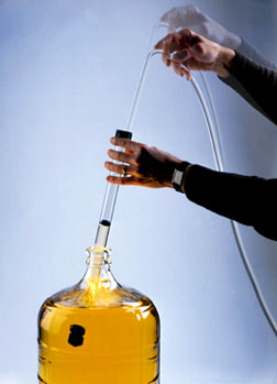 Mini Ferm-Tech Auto Siphon (14'' for 3/8'' tubing)