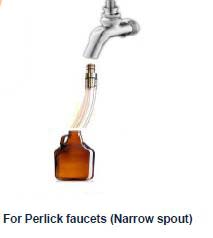Perlick Growler Filler for 630 series Perlick Faucets.