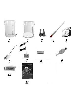 Basic Brew Kit w/Choice of Beer Kit