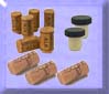 Natural Corks and Neoprene "Neo-Corks" for Wine Bottles