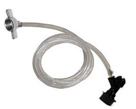 Jumper Line Assembly for Ball Lock Soda Keg to Shank Thread Wing