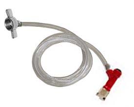 Jumper Line Assembly for Pin Lock Soda Keg to Shank Thread Wingn