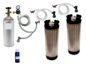 2 Keg Basic Homebrew CO2 System (Ball Lock)