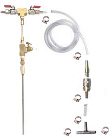 Deluxe Counter Pressure Btl Filler Kit w/in-lin Quick Disconnec