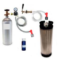 Homebrew Refrigerator CO2 System (Pin Lock)