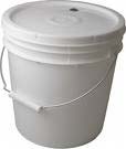 7.5 Gallon Bucket with drilled and grometed lid